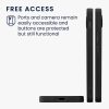 Husa OnePlus Nord 4, Maro/Negru, Lemn/Silicon, KWM000022VK001C
