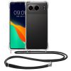 Husa cu jnur OnePlus Nord 4, Transparent/Negru, Silicon, KWM000022VN001C