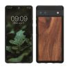 Husa Google Pixel 6a, Maro, Lemn/Silicon, KWM000015MB003C