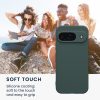 Husa Google Pixel 9, Verde inchis, Silicon, KWM000020PG013C