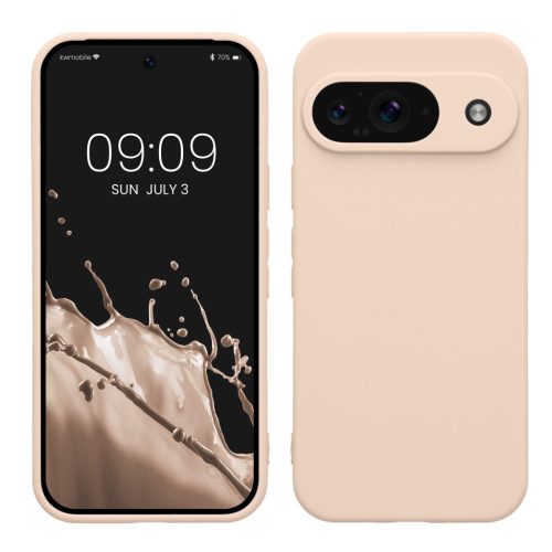 Husa Google Pixel 9, Crem, Silicon, KWM000020PG015C