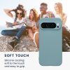 Husa Google Pixel 9 Pro, Verde, Silicon, KWM000020PH014C