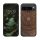 Husa Google Pixel 9 Pro XL, Maro, Lemn/Silicon, KWM000020QT003C