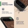 Husa Google Pixel 9 Pro XL, Maro, Lemn/Silicon, KWM000020QT003C