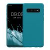 Husa Samsung Galaxy S10, Albastru, Silicon, KWM000009MS005C