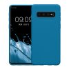 Husa Samsung Galaxy S10, Albastru, Silicon, KWM000009MS009C