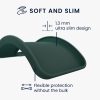 Husa Samsung Galaxy A40, Verde inchis, Silicon, KWM000009ZX035C