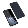 Husa Samsung Galaxy S21, Albastru inchis, Silicon, KWM000012BS050C