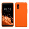 Husa Samsung Galaxy Xcover 5, Portocaliu, Silicon, KWM000012NV037C