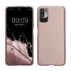 Husa Xiaomi Redmi Note 10 5G, Crem, Silicon, KWM000012ZO010C