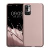 Husa Xiaomi Redmi Note 10 5G, Crem, Silicon, KWM000012ZO010C