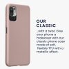 Husa Xiaomi Redmi Note 10 5G, Crem, Silicon, KWM000012ZO010C