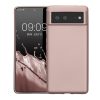 Husa Google Pixel 6, Crem, Silicon, KWM000013MC018C