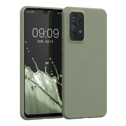 Husa Samsung Galaxy A33 5G, Verde deschis, Silicon, KWM000015FQ015C
