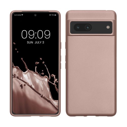 Husa Google Pixel 7, Crem, Silicon, KWM000017QR011C