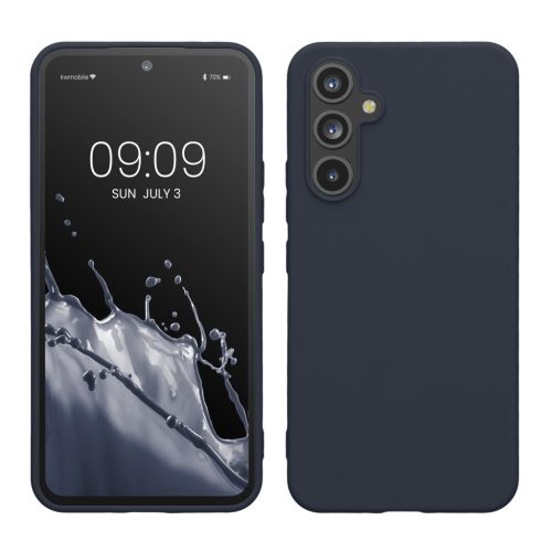 Husa Samsung Galaxy A54 5G, Albastru inchis, Silicon, KWM000018FR046C