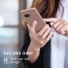 Husa Google Pixel 7a, Crem, Silicon, KWM000019YG014C