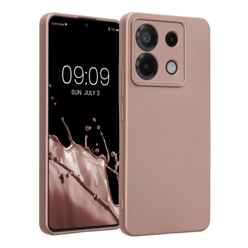 Husa Xiaomi Redmi Note 13 Pro 5G, Crem, Silicon, KWM000020LE013C