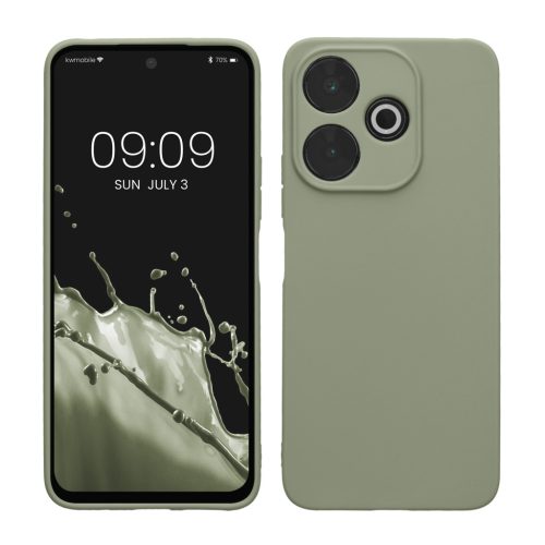 Husa Xiaomi Redmi 13, Verde deschis, Silicon, KWM000020QI002C