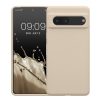 Husa Google Pixel 7, Crem, Silicon, KWM0000171I059C