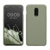 Husa OnePlus 6T, Verde deschis, Silicon, KWM000009BL039C