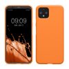 Husa Google Pixel 4, Portocaliu, Silicon, KWM000010ON017C