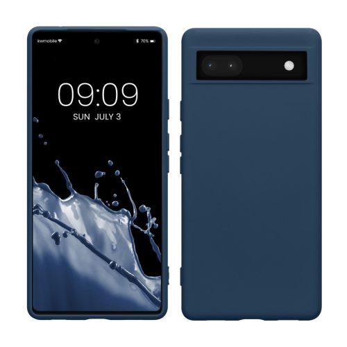 Husa Google Pixel 6a, Albastru, Silicon, KWM000015OO024C