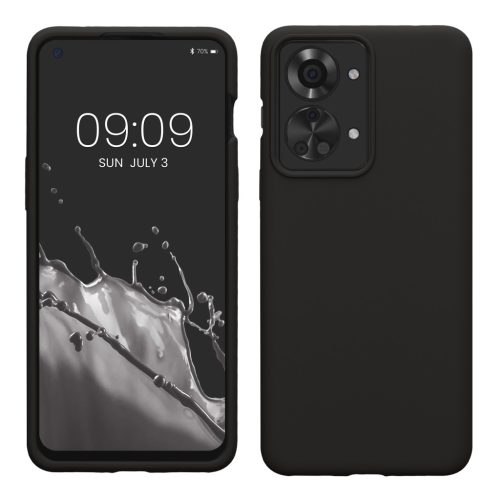 Husa OnePlus Nord 2T, Negru, Silicon, KWM000016CQ020C