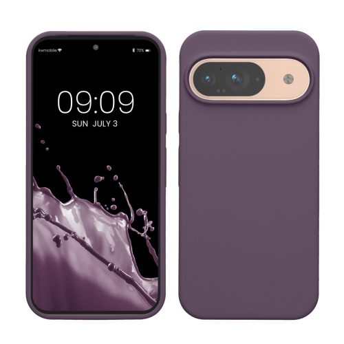 Husa Google Pixel 9/Pixel 9 Pro, Mov, Silicon, KWM000020PI026C