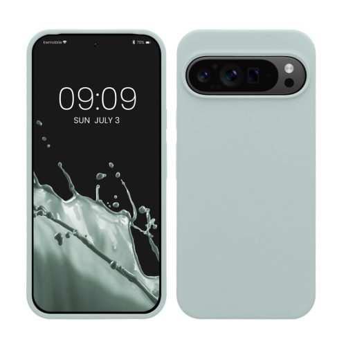 Husa Google Pixel 9 Pro XL, Verde deschis, Silicon, KWM000020PV024C