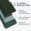 Husa Google Pixel 9 Pro XL, Verde inchis, Silicon, KWM000020PV026C
