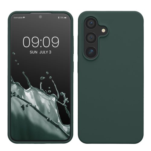 Husa Samsung Galaxy S24, Verde, Silicon, KWM000021KW028C