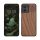 Husa Motorola Moto G54, Maro, Lemn/Silicon, KWM000022VV001C
