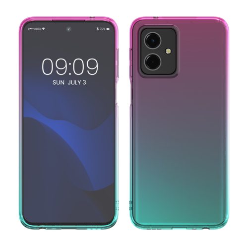 Husa Motorola Moto G54, Multicolor, Silicon, KWM000022VZ001C