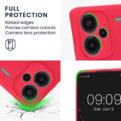 Husa Xiaomi Redmi Note 13 Pro Plus 5G, Roz, Silicon, KWM000020OF006C