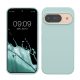 Husa Google Pixel 9/Pixel 9 Pro, Verde deschis, Silicon, KWM000020PI032C