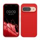Husa Google Pixel 9/Pixel 9 Pro, Rosu, Silicon, KWM000020PI034C