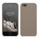 Husa Apple iPhone 5/iPhone 5s/iPhone SE, Bej, Silicon, KWM000008GO105C