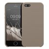 Husa Apple iPhone 5/iPhone 5s/iPhone SE, Bej, Silicon, KWM000008GO105C
