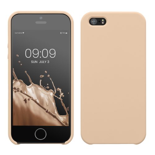 Husa Apple iPhone 5/iPhone 5s/iPhone SE, Roz, Silicon, KWM000008GO107C