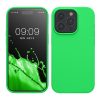 Husa Apple iPhone 15 Pro, Verde, Silicon, KWM000020CC050C