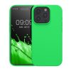 Husa Apple iPhone 15 Pro, Verde, Silicon, KWM000020CC050C