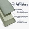 Husa Apple iPhone 15 Pro Max, Verde deschis, Silicon, KWM000020CD021C