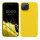 Husa Apple iPhone 15, Galben, Silicon, KWM000020CE005C