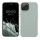 Husa Apple iPhone 15, Verde deschis, Silicon, KWM000020CE008C