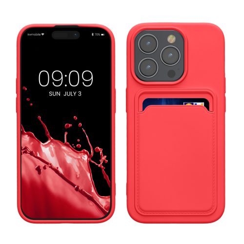 Husa Apple iPhone 15 Pro, Roz, Silicon, KWM000020EO015C