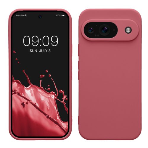 Husa Google Pixel 9, Roz inchis, Silicon, KWM000020PG021C