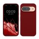 Husa Google Pixel 9/Pixel 9 Pro, Rosu, Silicon, KWM000020PI041C