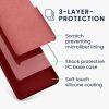 Husa Google Pixel 9/Pixel 9 Pro, Rosu, Silicon, KWM000020PI041C