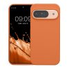 Husa Google Pixel 9/Pixel 9 Pro, Portocaliu, Silicon, KWM000020PI044C